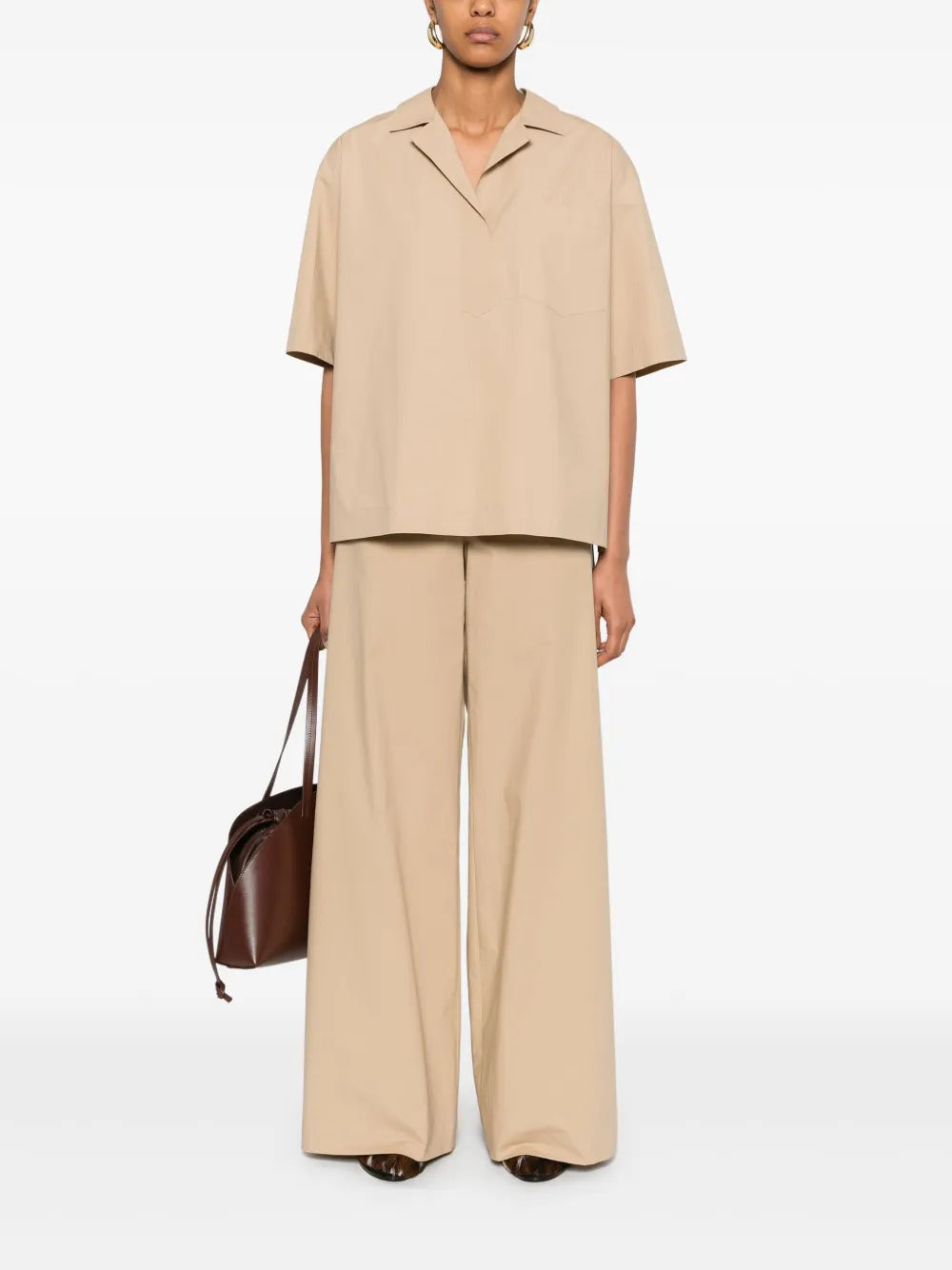 Short-Sleeve Blouse
