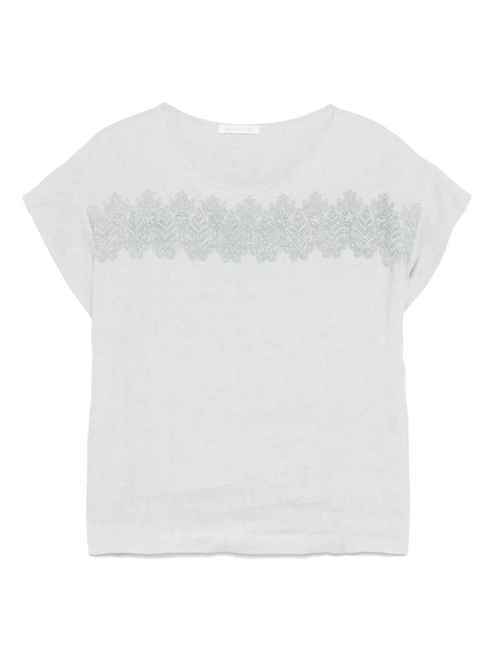 Lurex-Detail Blouse