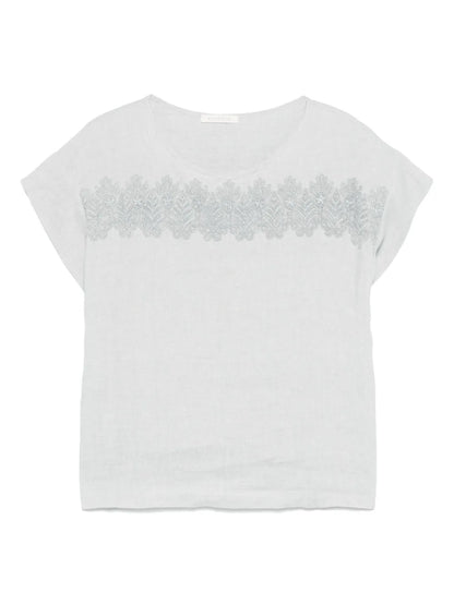 Lurex-Detail Blouse