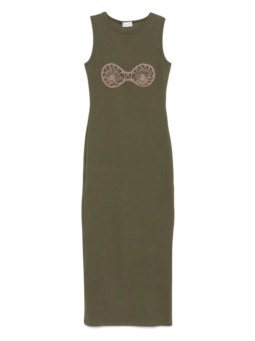 Ribbed Midi Dress