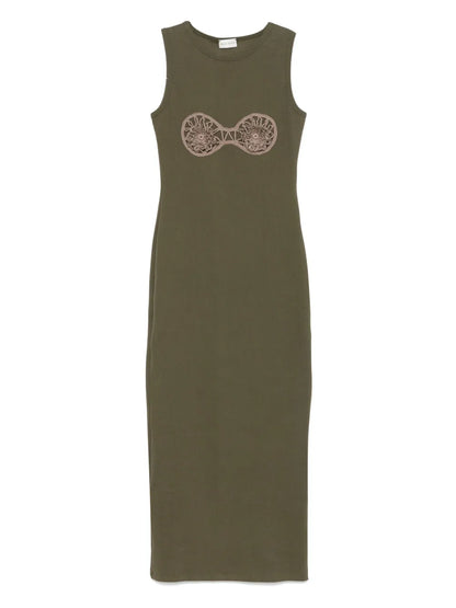 Ribbed Midi Dress