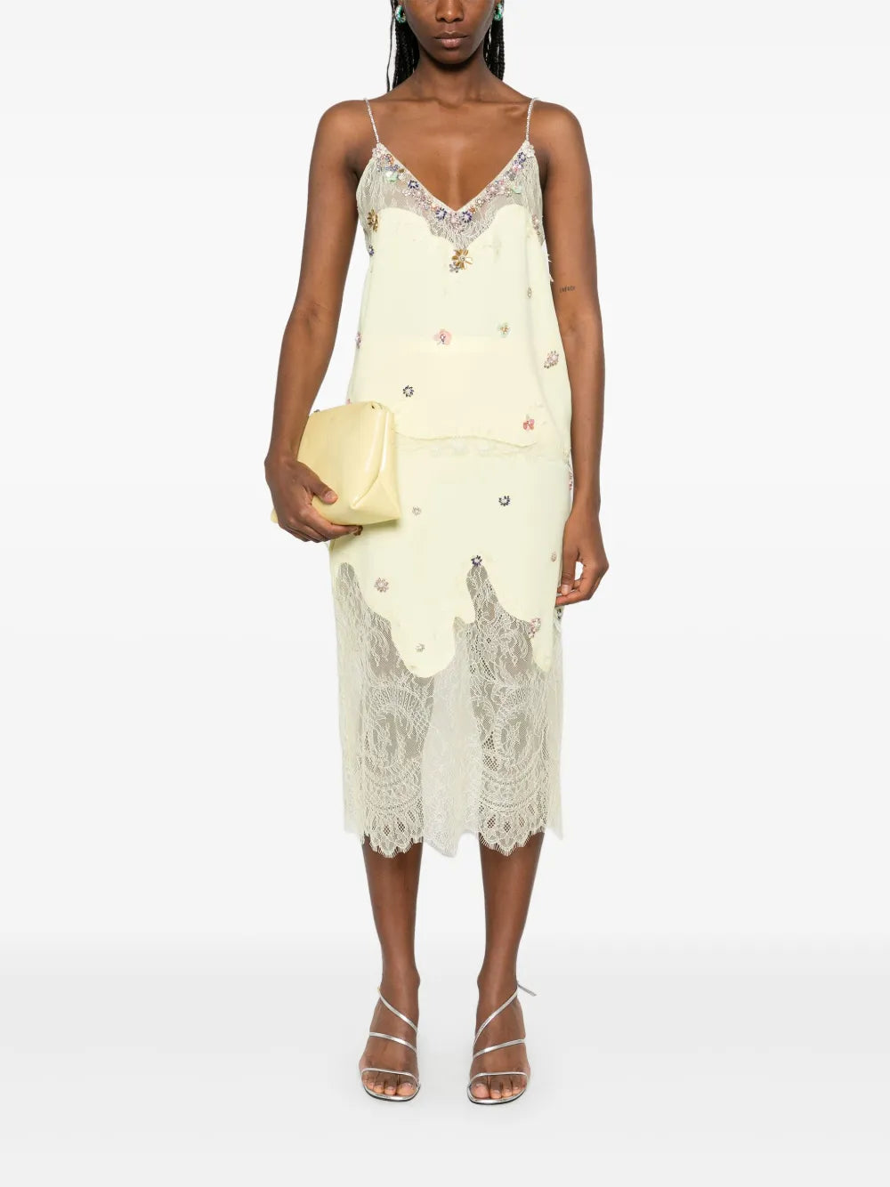 Crepe Cady Midi Skirt