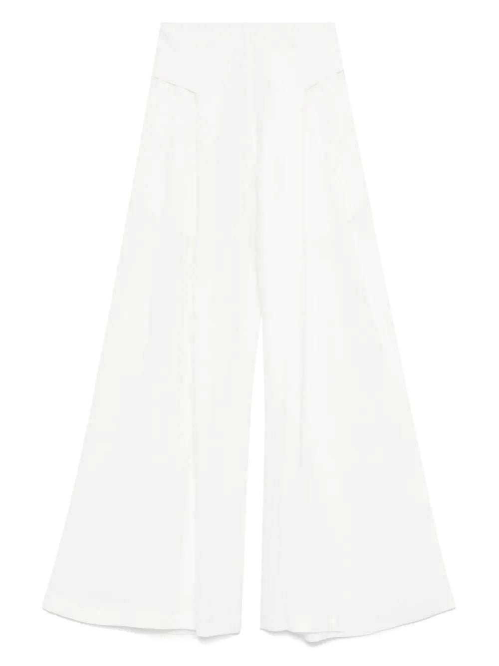 Lurex-Detail Palazzo Pants