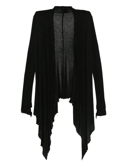 Open-Front Asymmetric Cardigan