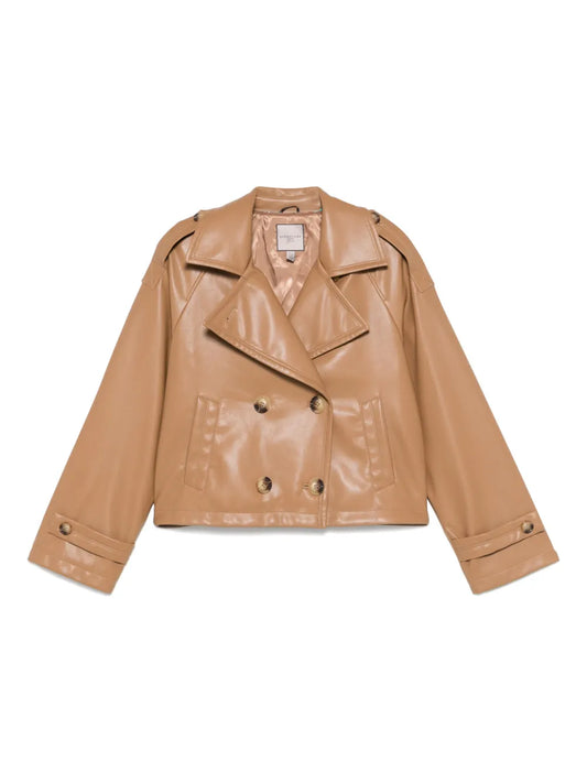 Faux-Leather Jacket