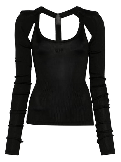 Logo-Appliqué Top