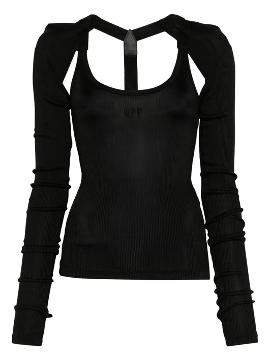 Logo-Appliqué Top