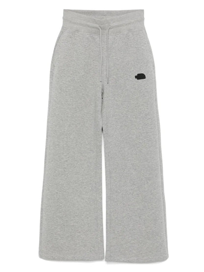 Wide-Leg Track Trousers