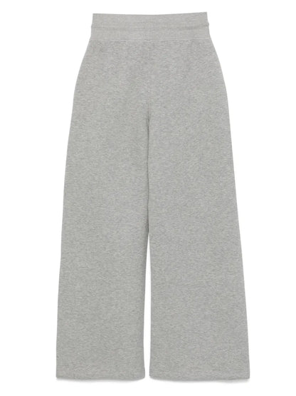 Wide-Leg Track Trousers