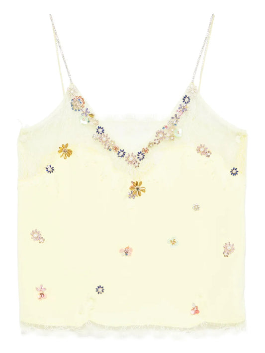 Crepe Cady Tank Top