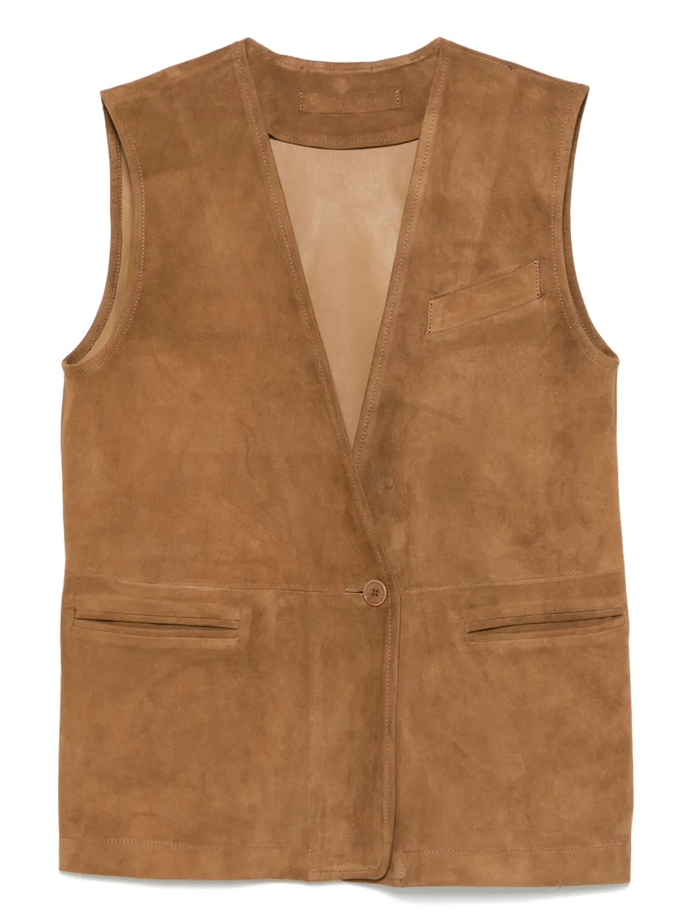 Suede Gilet