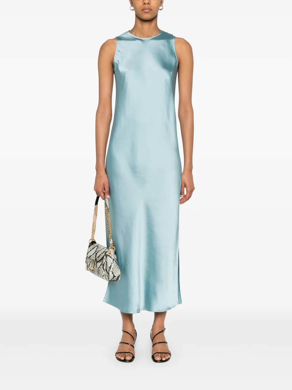 Satin Maxi Dress