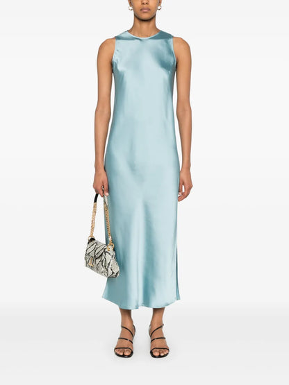 Satin Maxi Dress