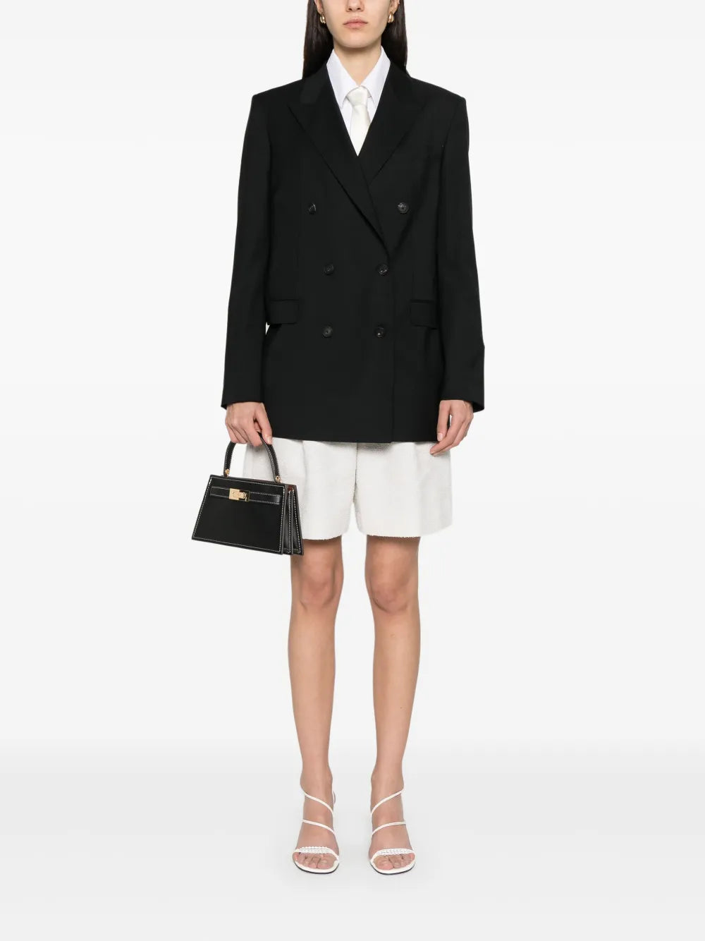 Lurex-Detail Shorts