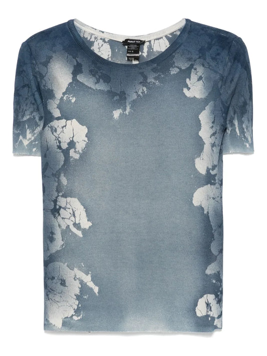 Fine-Ribbed T-Shirt