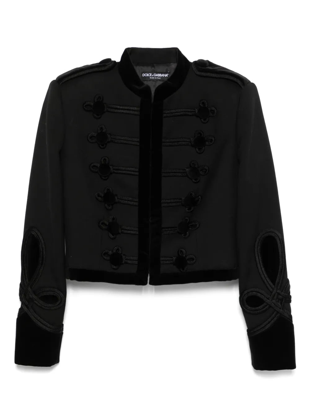 Gabardine Epaulettes Jacket
