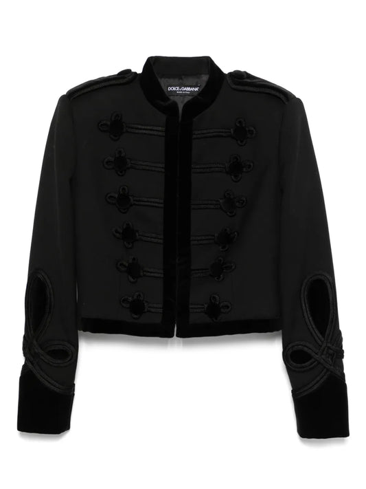 Gabardine Epaulettes Jacket