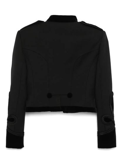 Gabardine Epaulettes Jacket
