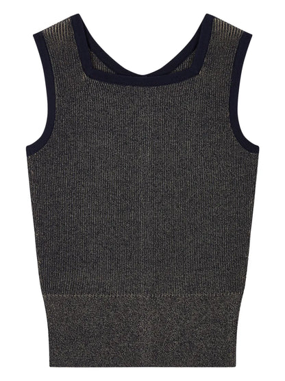 Ribbed Sleeveless Top