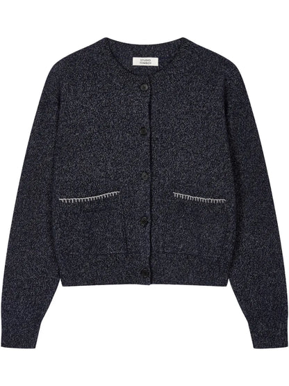 Round-Neck Cardigan