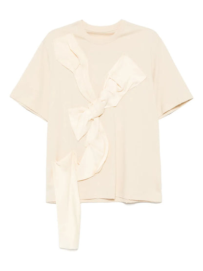 Bow-Embellished T-Shirt