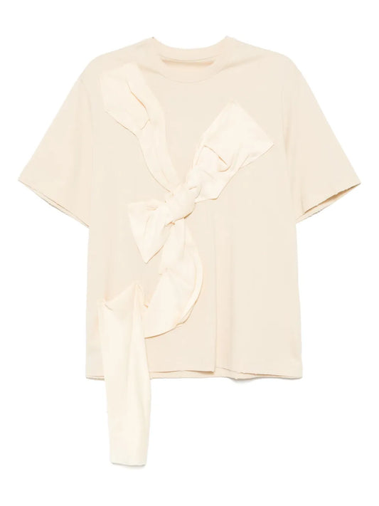 Bow-Embellished T-Shirt