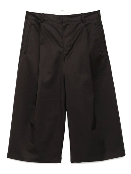 Cropped Wide-Leg Pants