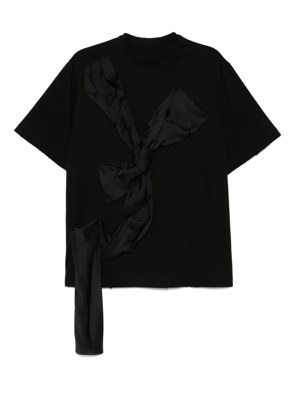 Bow-Embellished T-Shirt
