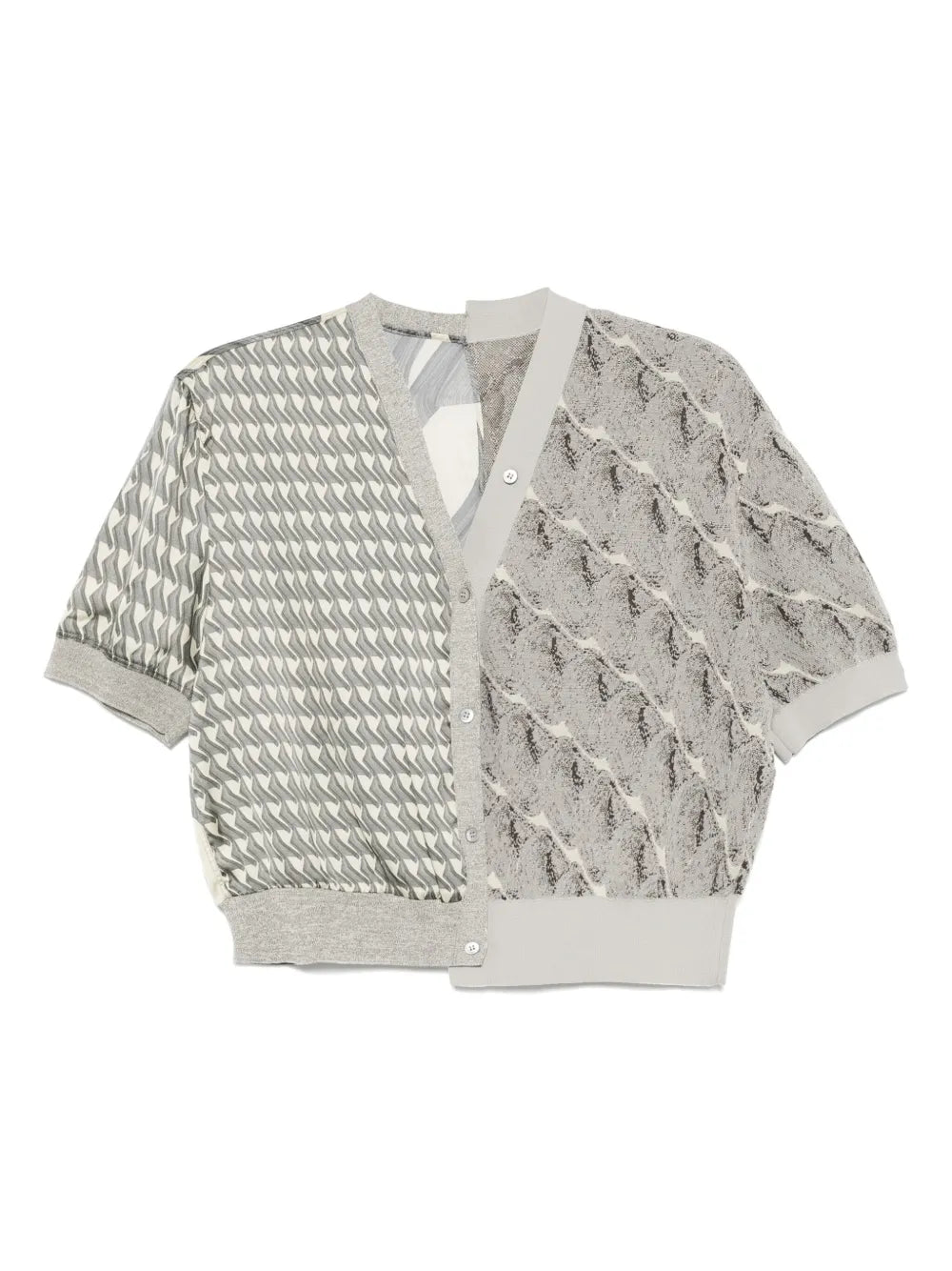 Panelled Cardigan