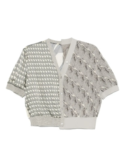Panelled Cardigan