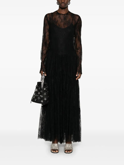 Chantilly-Lace Maxi Dress