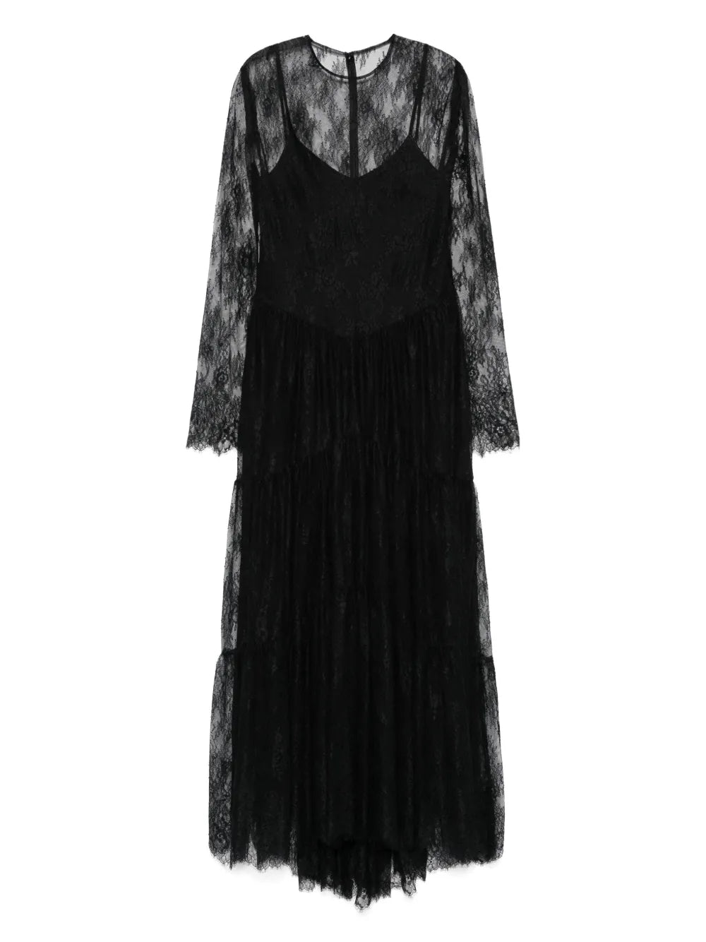 Chantilly-Lace Maxi Dress