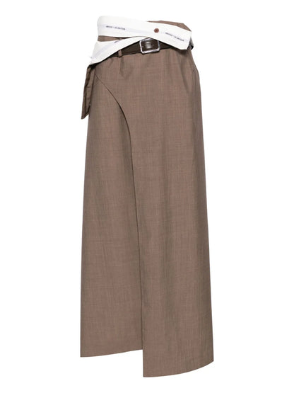Virgin Wool Skirt