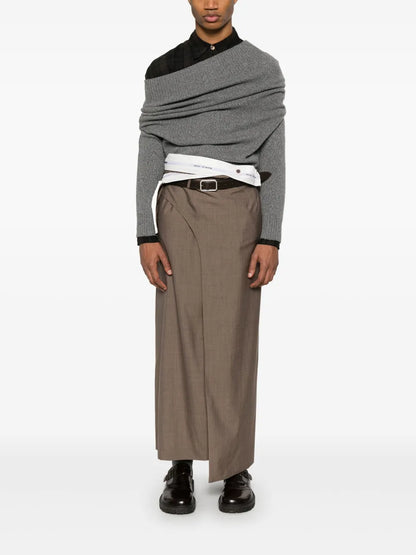 Virgin Wool Skirt
