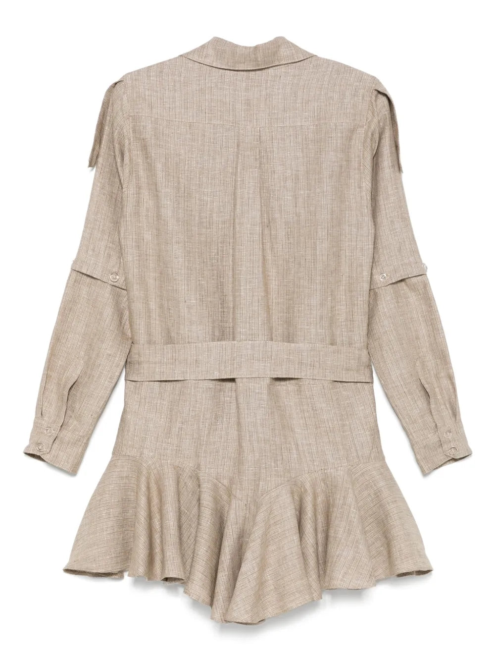 Lurex-Detail Mini Dress