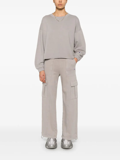 Logo-Appliqué Cargo Trousers