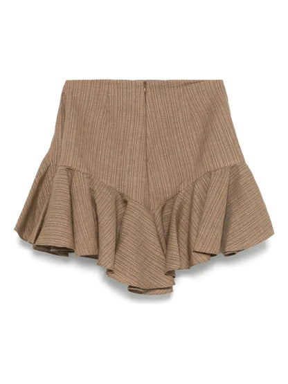 Ruffled Mini Skirt
