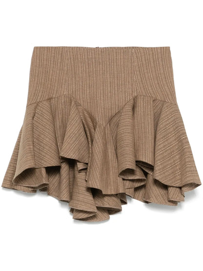 Ruffled Mini Skirt