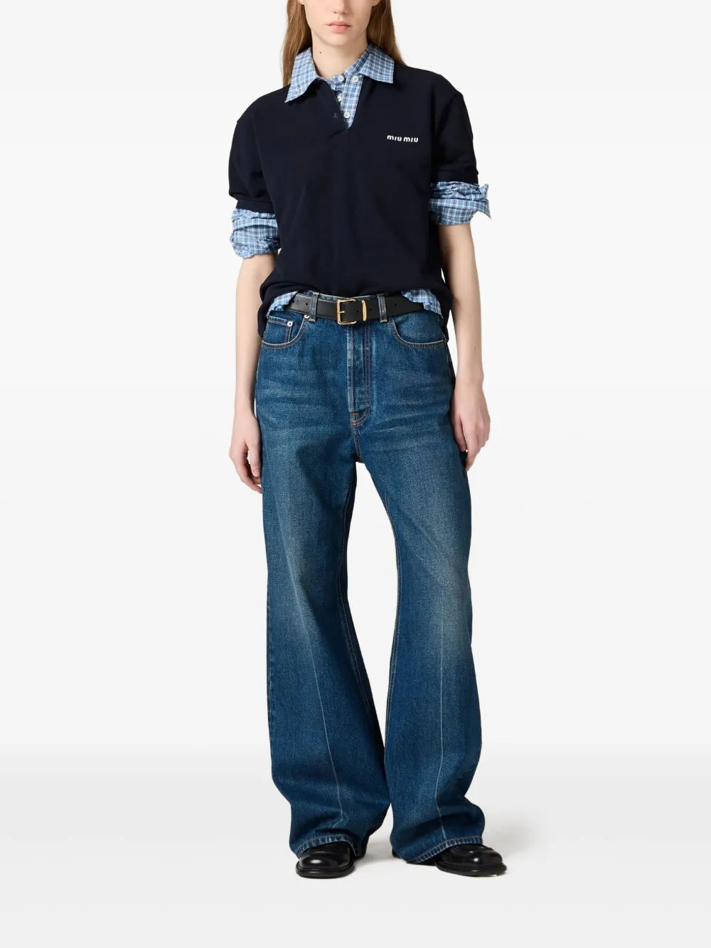 Logo-Appliqué Jeans