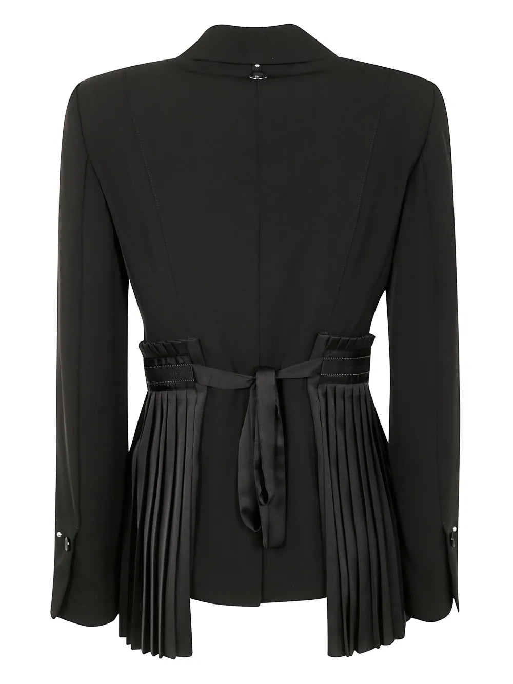 Pleated Blazer