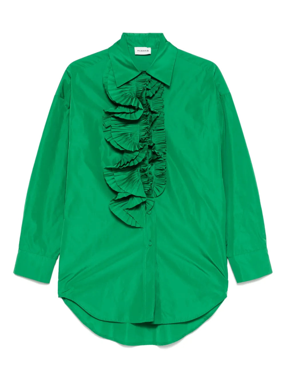 Ruffle-Detail Shirt