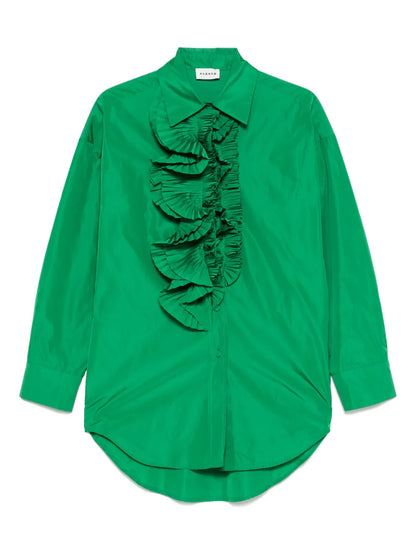 Ruffle-Detail Shirt