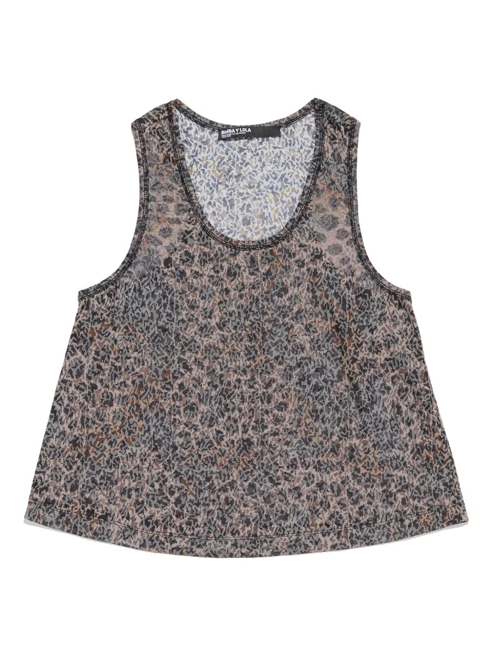 Animal Print Tank Top