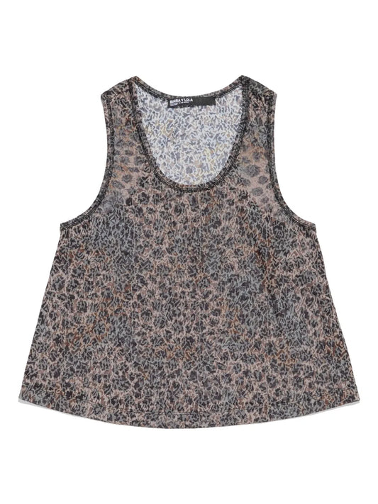 Animal Print Tank Top