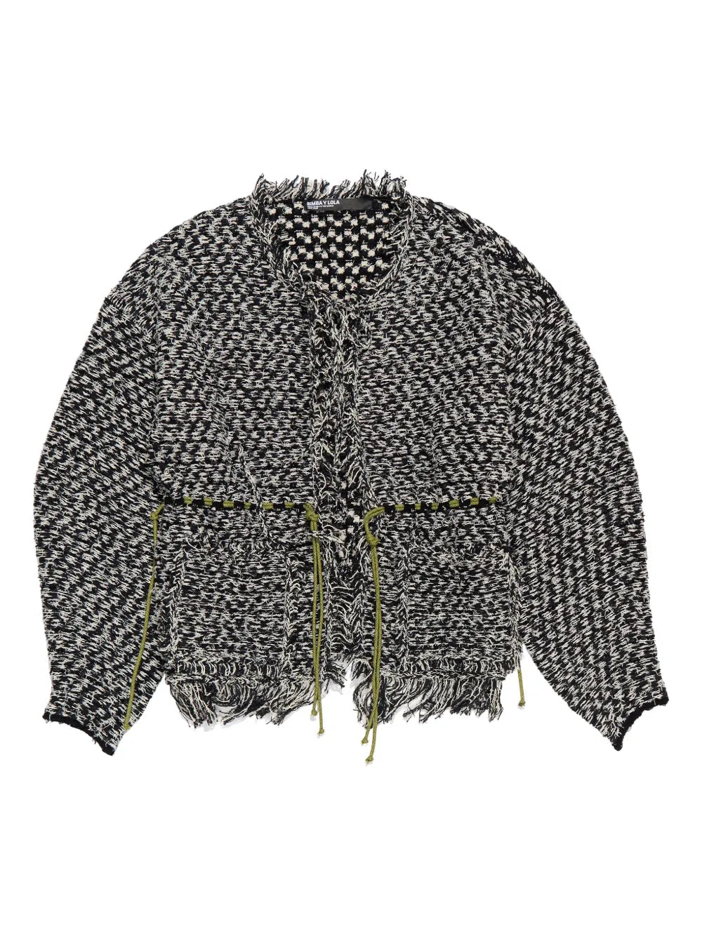 Frayed-Edge Cardigan