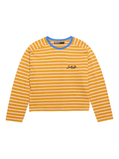 Striped Long-Sleeve Top