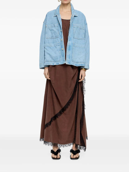 Patch Pocket Denim Jacket