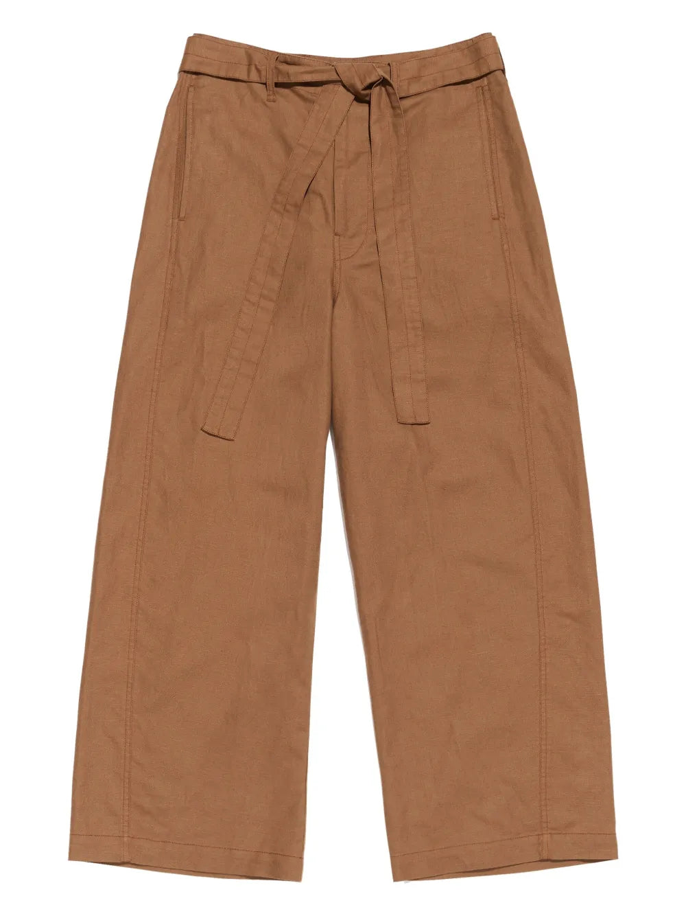 Belted Cropped Trosuers