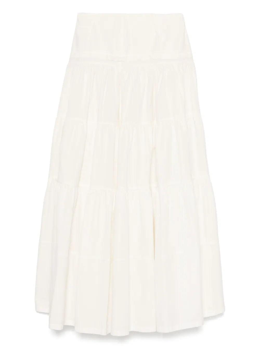 Tiered Midi Skirt