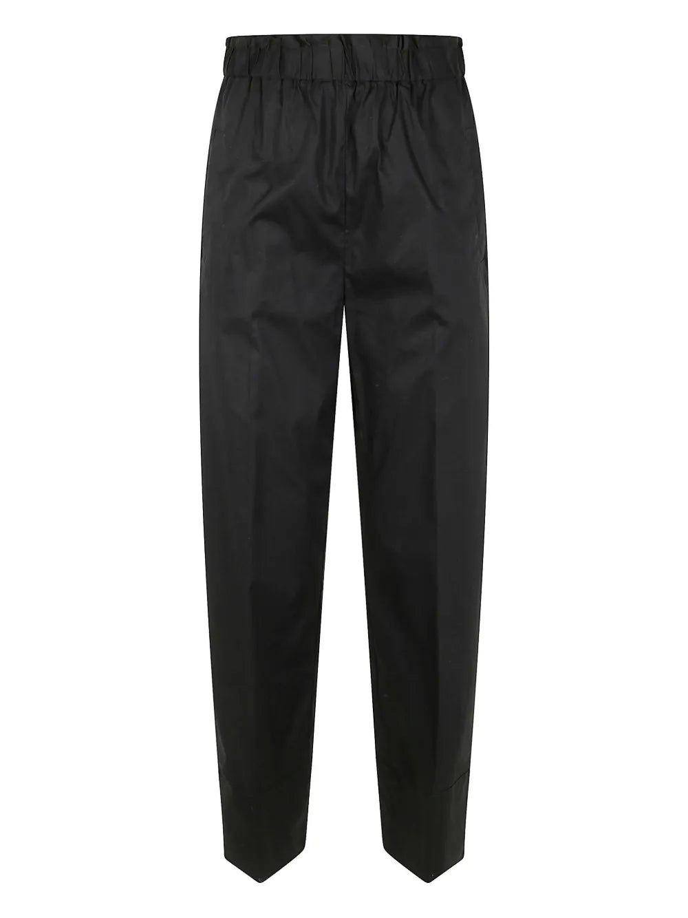 Elasticated-Waist Trousers